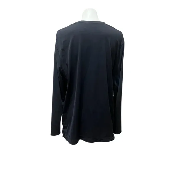 Free Assembly Women's 2XL Polka Dot Pleated Shoulder Wrap Blouse - Image 10