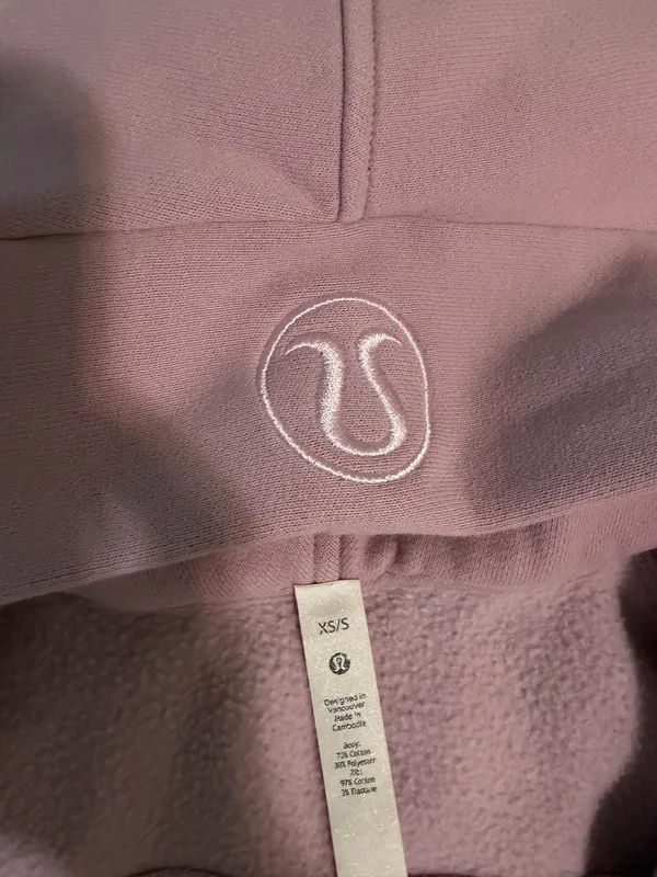Lululemon Scuba Half-Zip Hoodie XS/S - Image 2