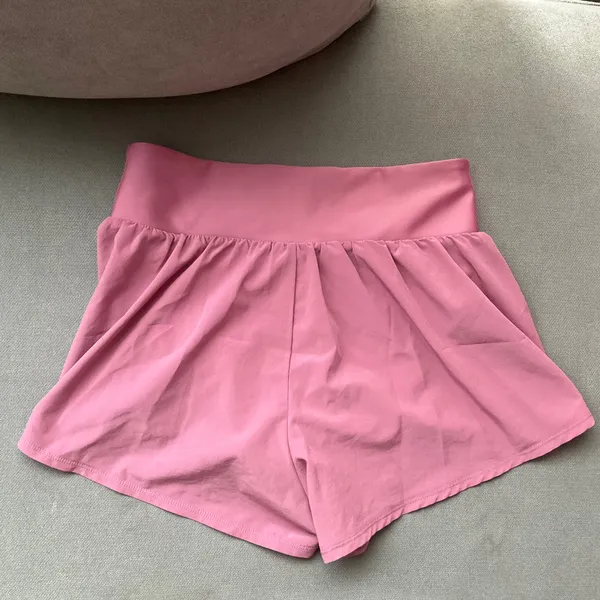 Alo Yoga V-Cute Running Short Pink Wild Rose XXS - Image 5