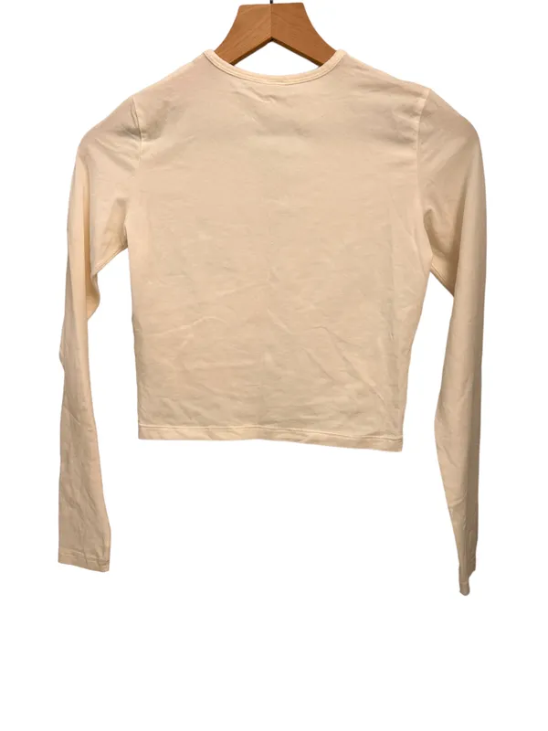 SKIMS New Vintage Crop Long Sleeve T-Shirt Marble - Small NWT - Image 6