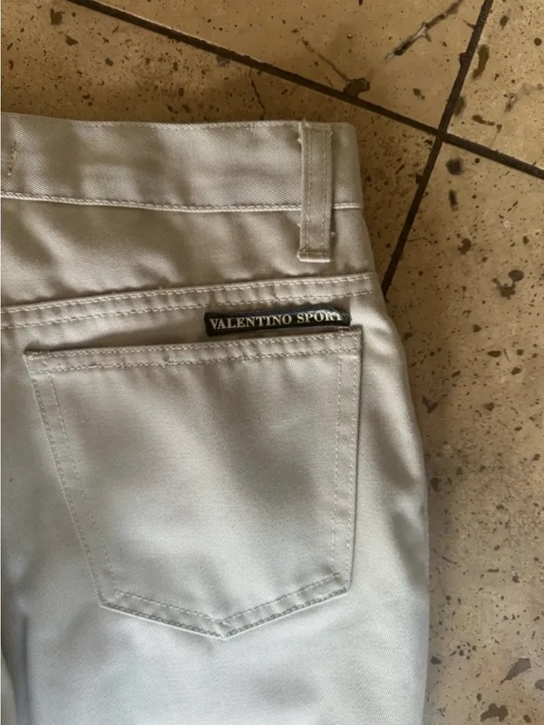 🙂Valentino Sport- Stone/Beige Pants - Image 2
