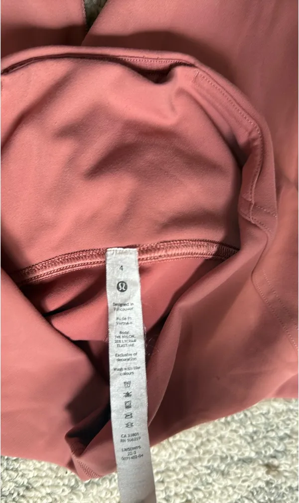 Pink Lululemon Leggings - Image 3