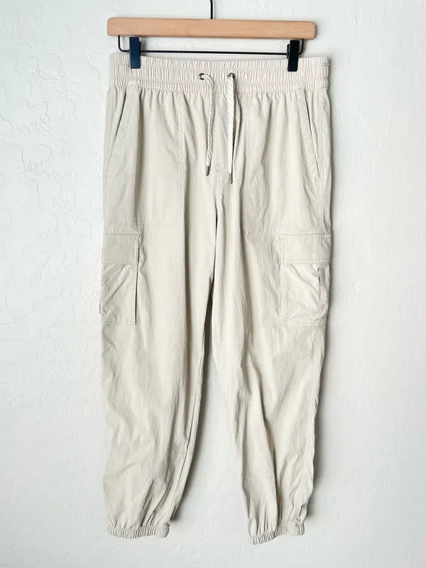 Vuori scout high rise cargo jogger pants dark salt medium - Image 4