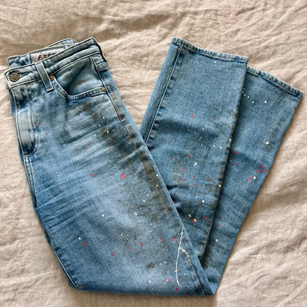 AG Adriano Goldschmied Paint Splatter Jeans - Image 3