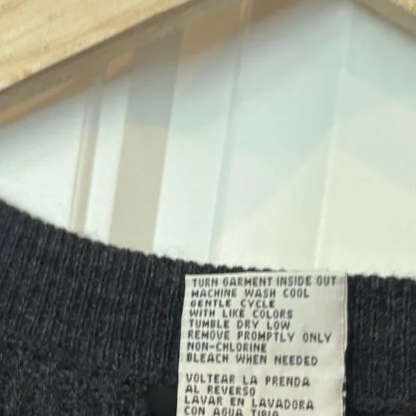 Sag Harbor Gray‎ Cardigan Size Small - Image 7