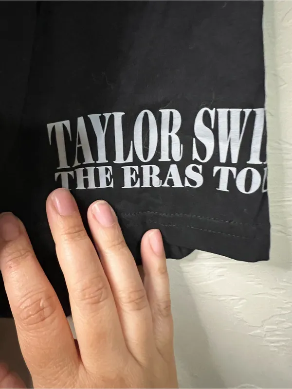 Taylor Swift Eras Tour Official Merch Graphic Oversized Band T-Shirt Pop Music - Image 4