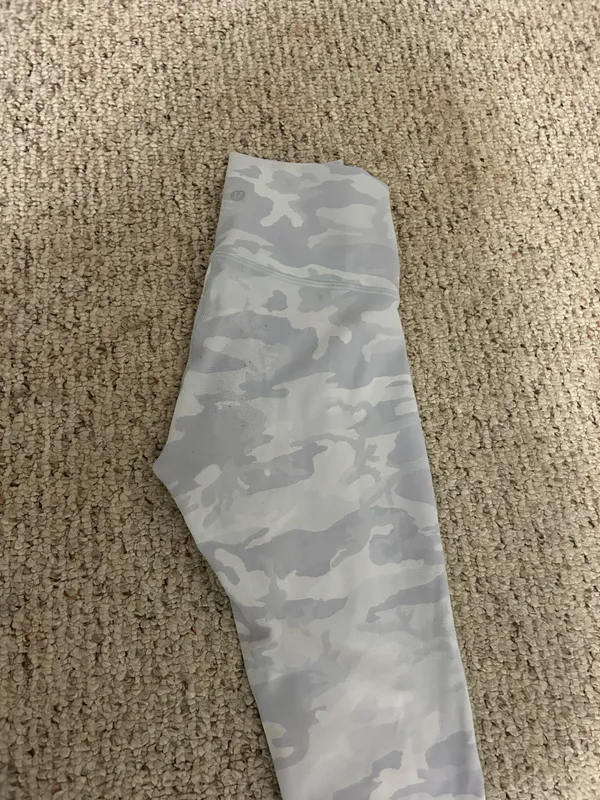 Lululemon Leggings White Camo 25" - Image 2