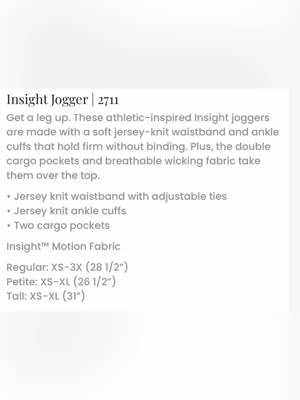 Insight Medcouture Joggers Scrubs XST - Image 8