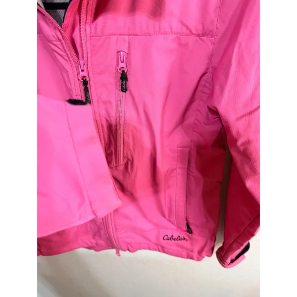 Cabela's Jacket Softshell Full Zip Lightweight Women's S Pink Outdoor Gorpcore - Image 7
