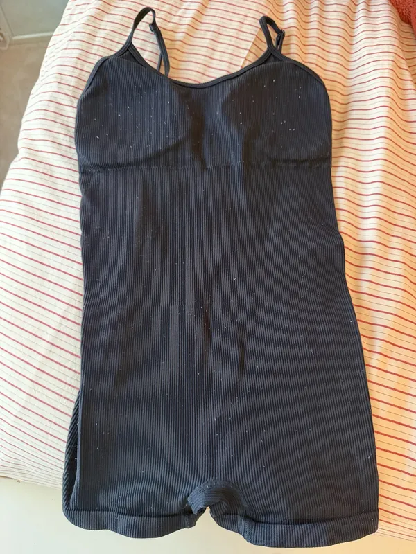 Forever 21 Black Romper Onesie - Image 2