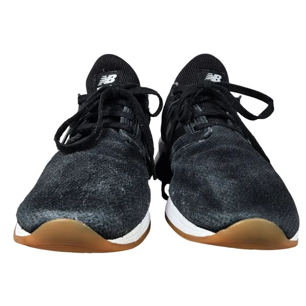 New Balance 247 Black White Gum Sole‎ RevLite Suede Mesh Sneakers WS247CI 8 - Image 5