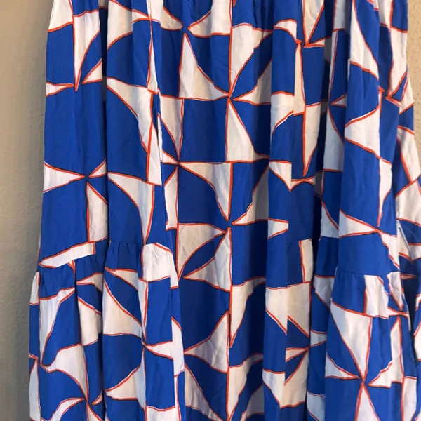 ABEL THE‎ LABEL Geometric Print Maxi Dress - Image 5
