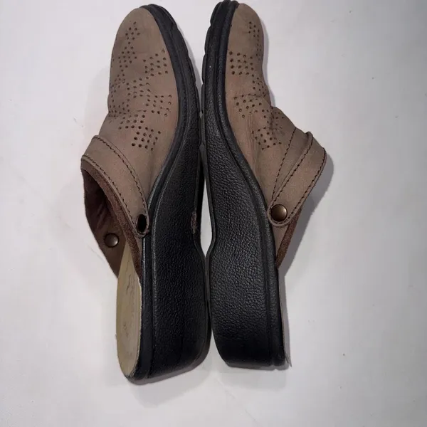 Fly Flot Anatomic‎ Wedge Shoes, Women 8-8.5, Leather, Slip-on Or Heel Strap - Image 10