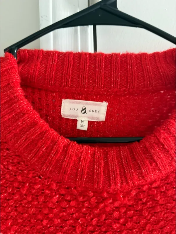Lou & grey Red Sweater - Image 5