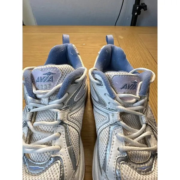 Avia Womens Mesh Upper Sporty Athletic Running Sneakers Shoes White Size 7 - Image 9