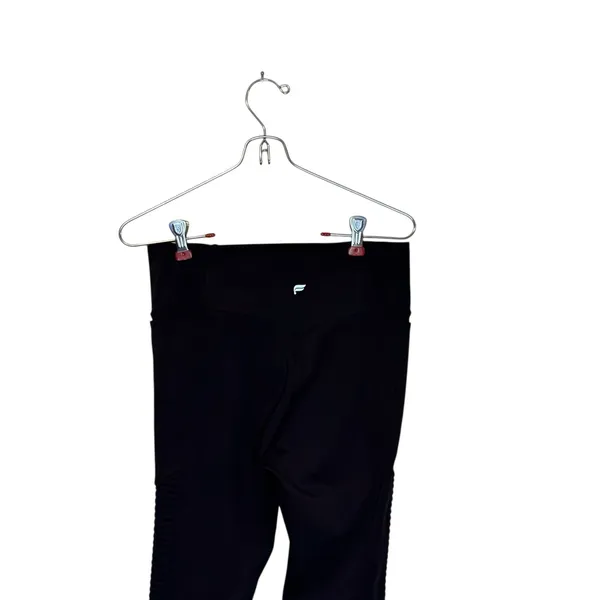 Fabletics Women Pants Black Pull‎ On Work Out Yoga Stretch Leggings Black Medium - Image 6