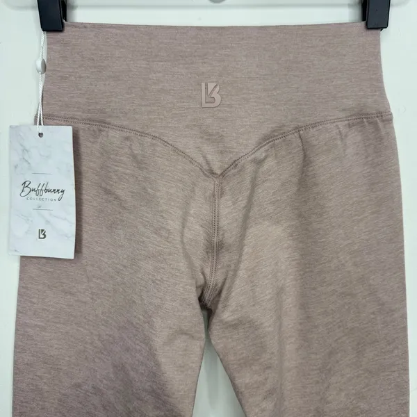 BuffBunny Dream Heathered Leggings Berry Ice Size Small New - Image 4