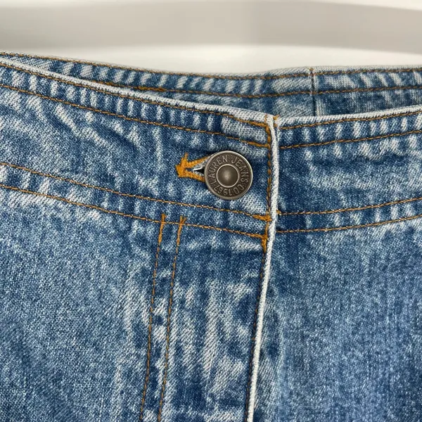 Lauren Jeans Co Ralph‎ Lauren Womens 18W Blue Denim Straight Leg Pants Classic - Image 4