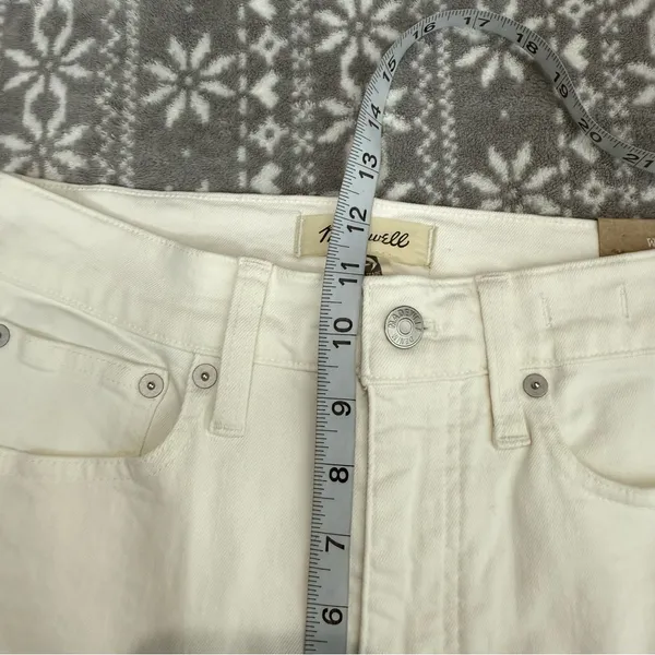 NWT Madewell The Perfect Vintage Jean In Tile White ND501 Size 25‎ - Image 11
