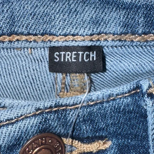 American Eagle Distressed Blue Jeans - Image 6
