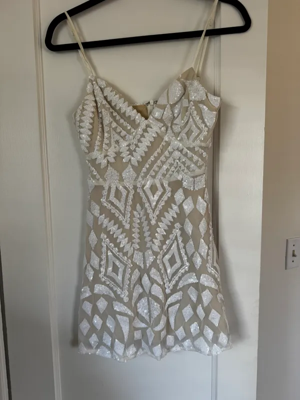 Mini White Dress - Image 3