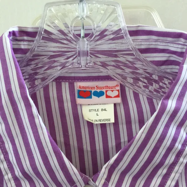 FINAL MARKDOWN Ladies American sweetheart blouse large - Image 3
