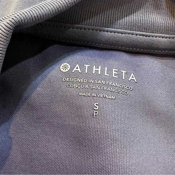 Athleta Seasoft Tank Sweatshirt In Periwinkle‎ Size Small - Image 8