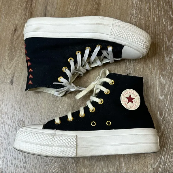 Converse Limited Edition Valentines Platform Sneakers‎ - Image 6
