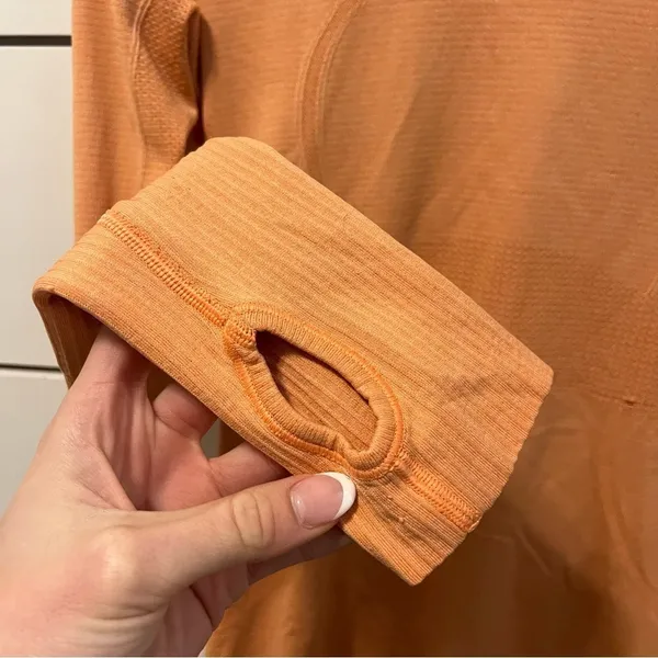 Lululemon Creamscicle Pop Swiftly tech Long Sleeve - Image 8