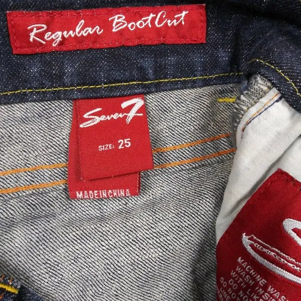 Seven 7 by Melissa McCarthy Women's Size 25 Blue Denim Regular Bootcut EUC - Image 7