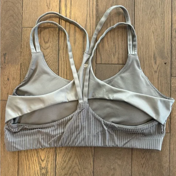 Gray Fila Sports Bra size large - Image 2