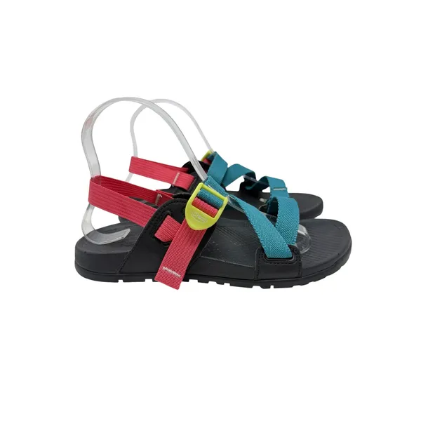 Chacos Lowdown Sport Sandals Teal Pink Adjustable Outdoor Hiking Women’s 7 - Image 7