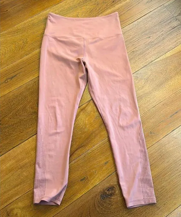 Zyia Sz L Active High Rise Canyon Rose Flame Light N Tight Leggings - Image 4