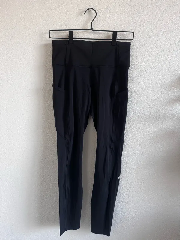Lululemon Fast & Free 7/8 Tight II *Non Reflective Nulux 25” 6 Black - Image 2