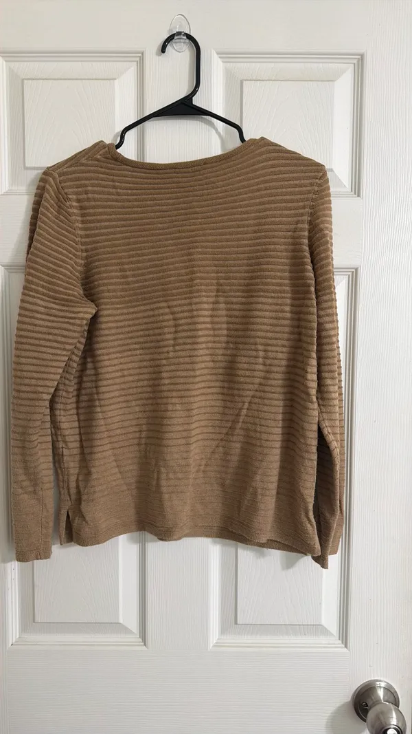 Olsen long sleeve shirt Brown Size M - Image 3