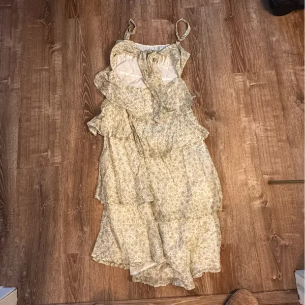 BILLY J Floral Tiered Ruffle‎ Maxi Dress - Image 7