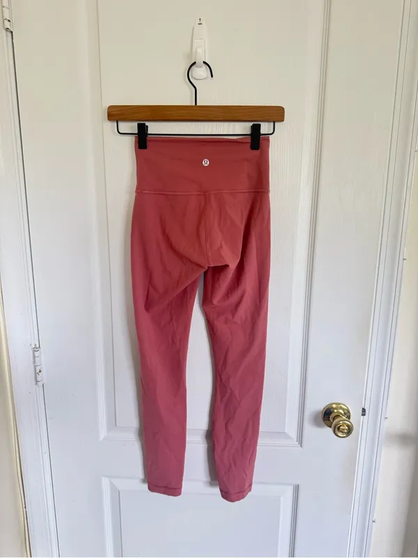 Lululemon Wunder Train High-Rise Tight 25" Brier Rose - Image 4