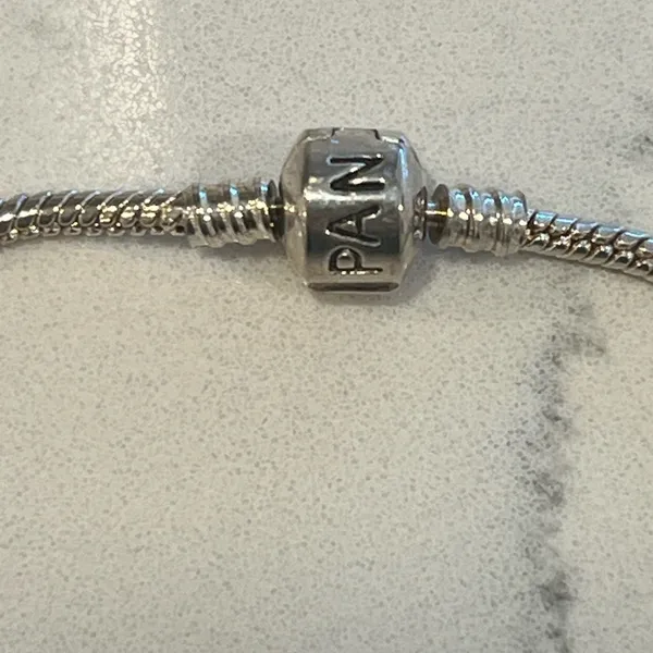 Vintage pandora snake charm bracelet - Image 4