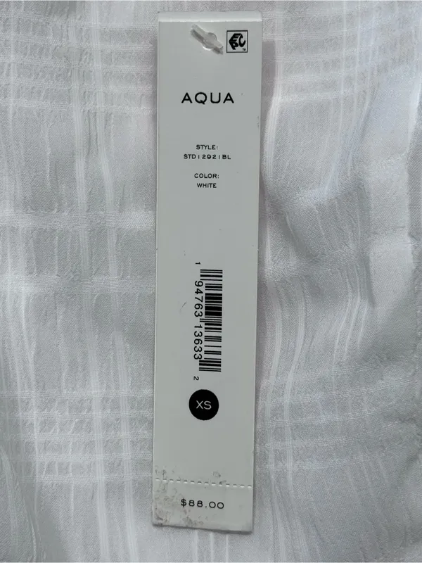 Aqua Womens Puff Sleeve Short Mini Dress size xsmall - Image 6