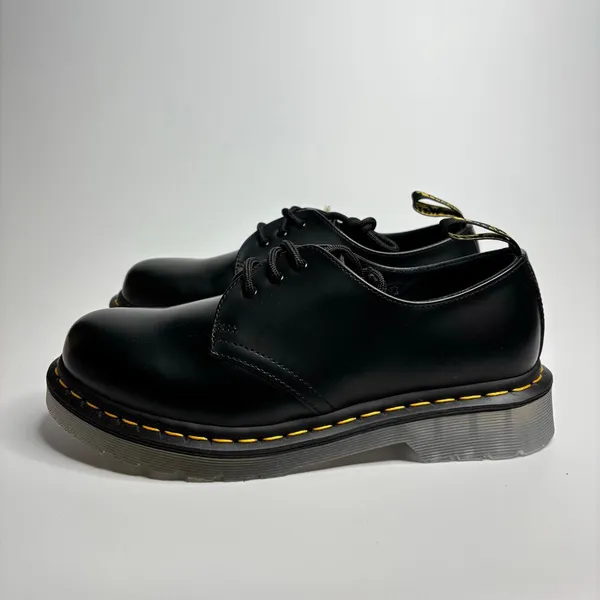 Dr. Martens 1461 Iced Smooth Leather Oxford Loafer Shoes in Black - Image 5