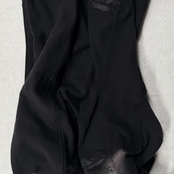 Alo Yoga Moto Leggings Women’s Medium Black Mesh Paneled High Rise Activewear - Image 6