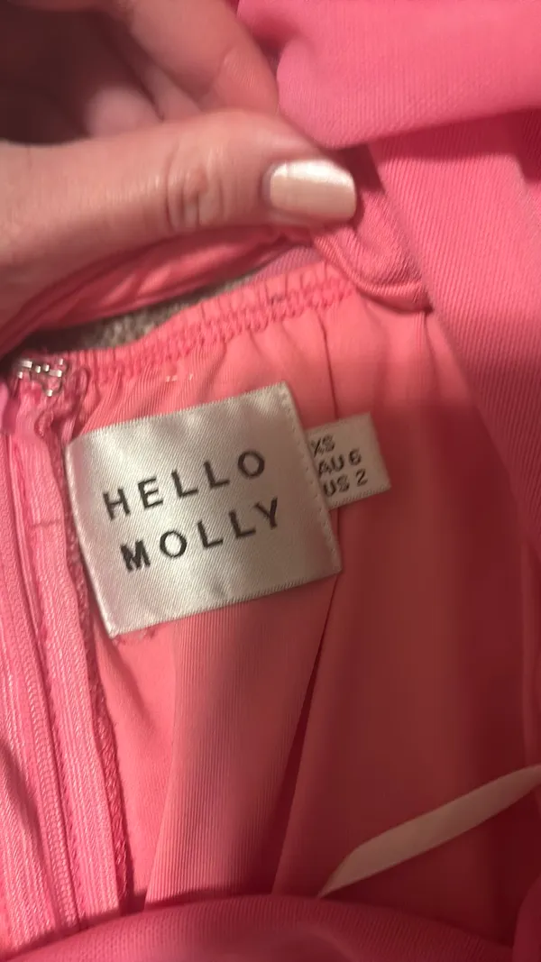 Hello Molly Under A Spell Dress Pink - Image 4