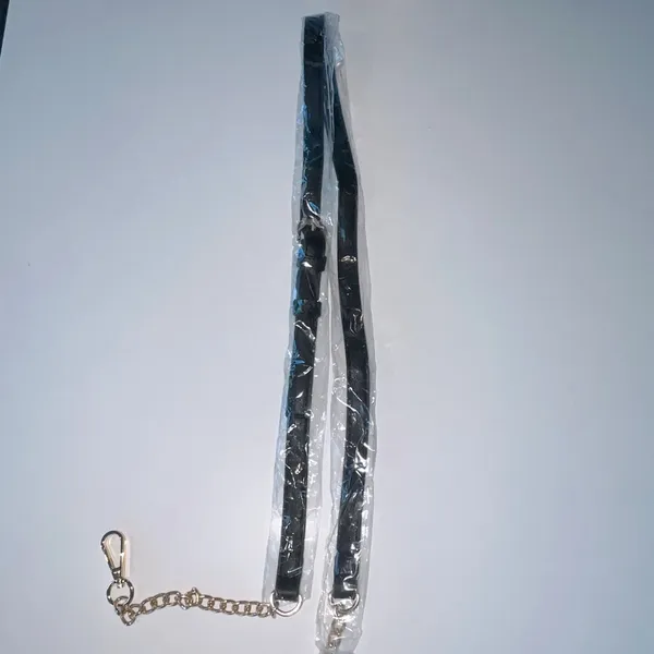 Black and Gold Purse Strap - Image 3
