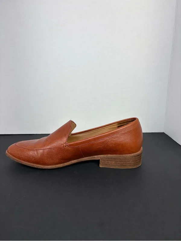 Brown Loafers Leather Slip-On Madewell - Image 5