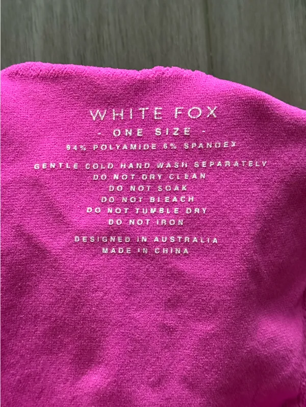 White Fox Boutique Mini Dress Hot Pink - Image 4