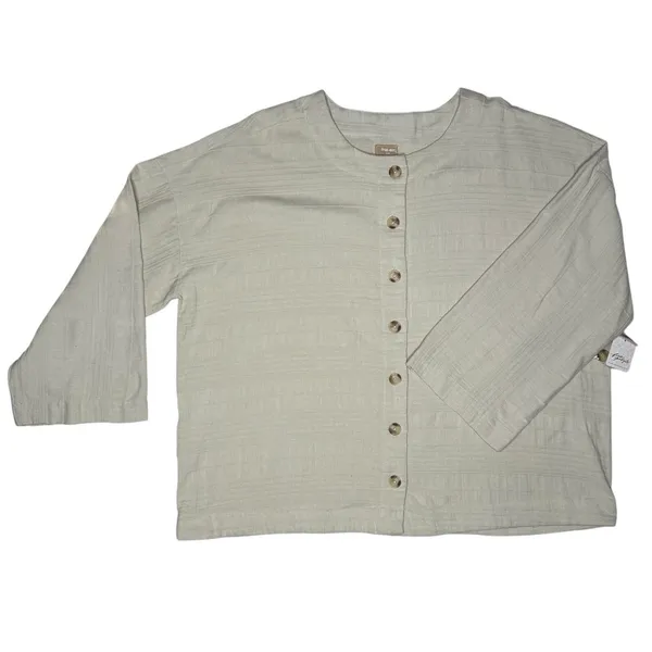 NWT Free People‎ Free-est Large Pippa Jacket Shacket Knit Slouchy Boxy Cover Up - Image 5