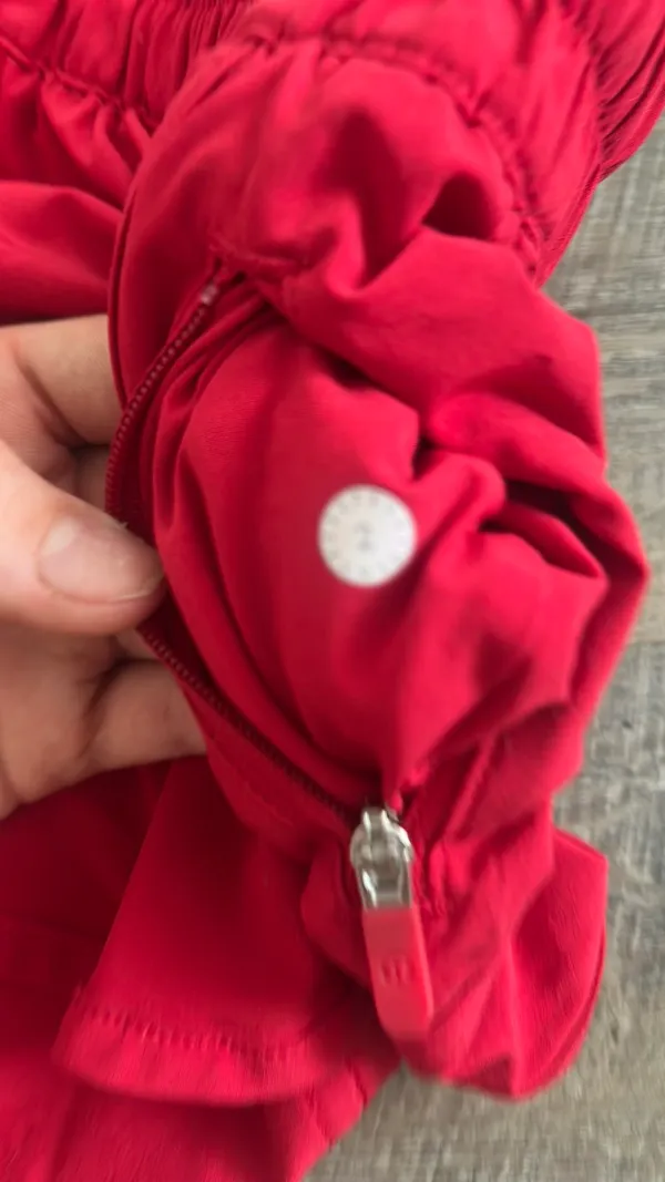 Red Lululemon Hotty Hot 4" - Image 2