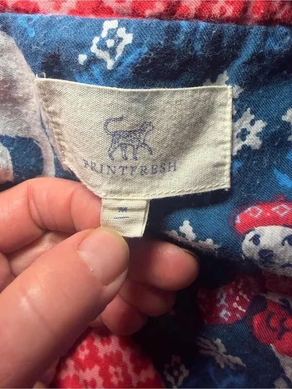 Printfresh Bundled Up Pajama Set Organic Cotton Polar Bear Owl Rabbit Medium. - Image 8