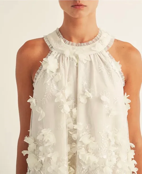 Arose Studio Jacey Embellished Sleeveless Shift Dress - Image 2