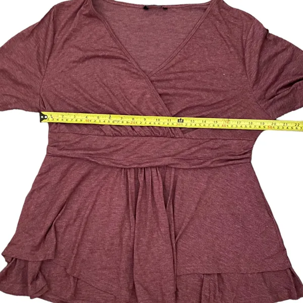 Bloomchic Dusty Rose Pink Baby Doll Shirt Size 14/16 NWOT - Image 3
